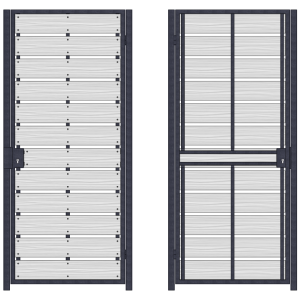 Nutec Horiclad™ Pedestrian Gate